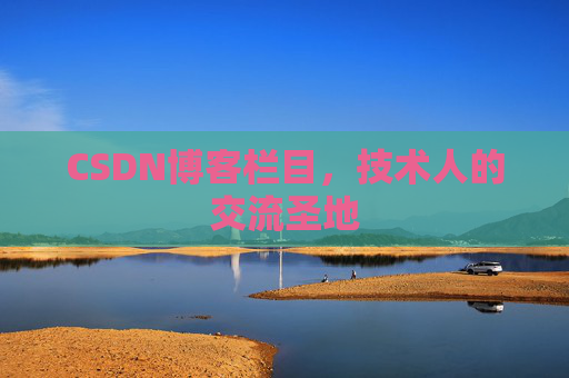 CSDN博客栏目，技术人的交流圣地